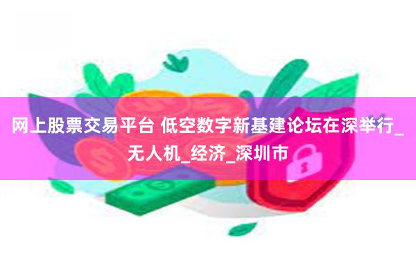 网上股票交易平台 低空数字新基建论坛在深举行_无人机_经济_深圳市