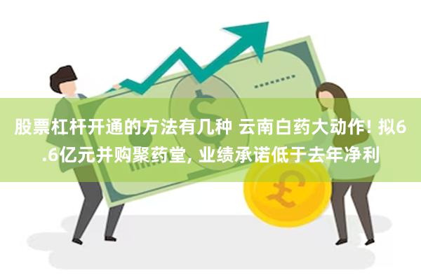 股票杠杆开通的方法有几种 云南白药大动作! 拟6.6亿元并购聚药堂, 业绩承诺低于去年净利